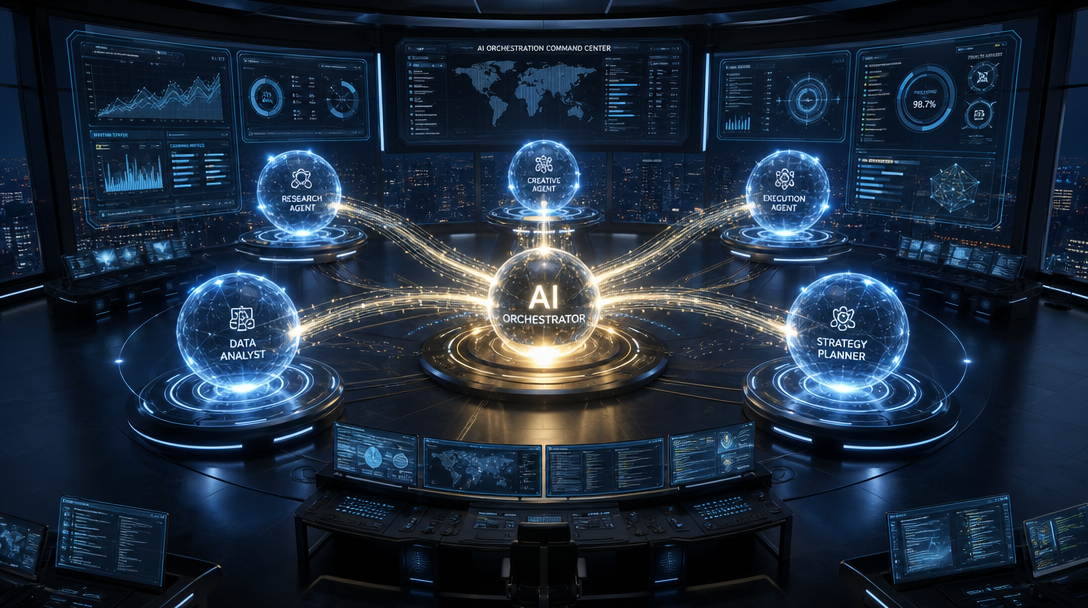 Orchestrer une équipe d'IA — le guide multi-agents